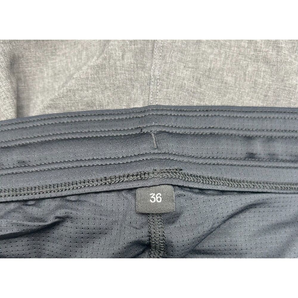 Public Rec Shorts Mens Size 36 Gray Performance Versatile Side Zip Pocket - Picture 5 of 7